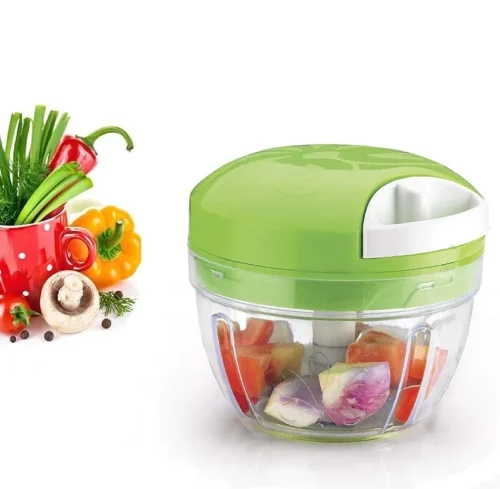 Speedy Chopper Food grater food cutter salad maker manual chopper hand slicer vegetables fruits cutting tool processor - Image 2